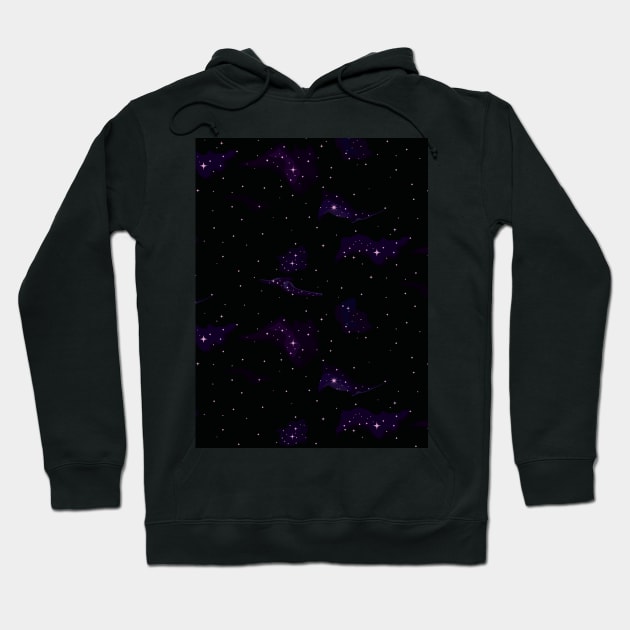 Space, galaxy, universe print. Hoodie by CraftCloud